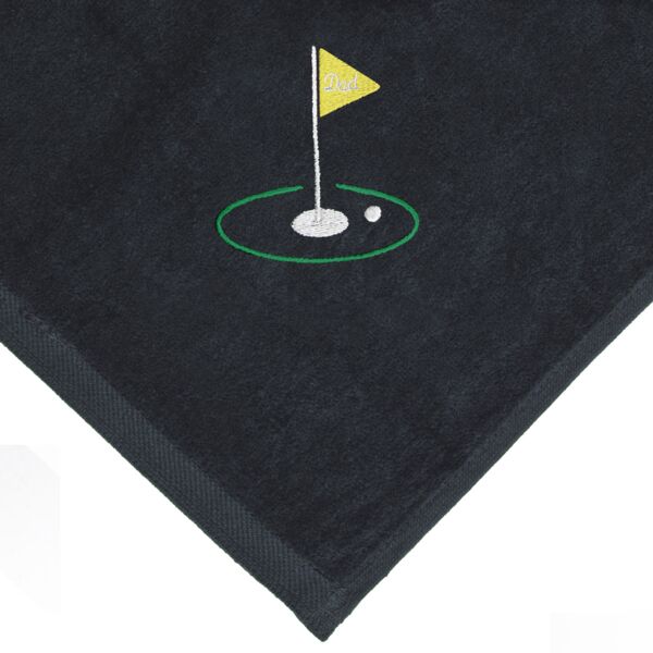 Yellow Flag DAD Platinum Collection Golf Towel Thumbnail