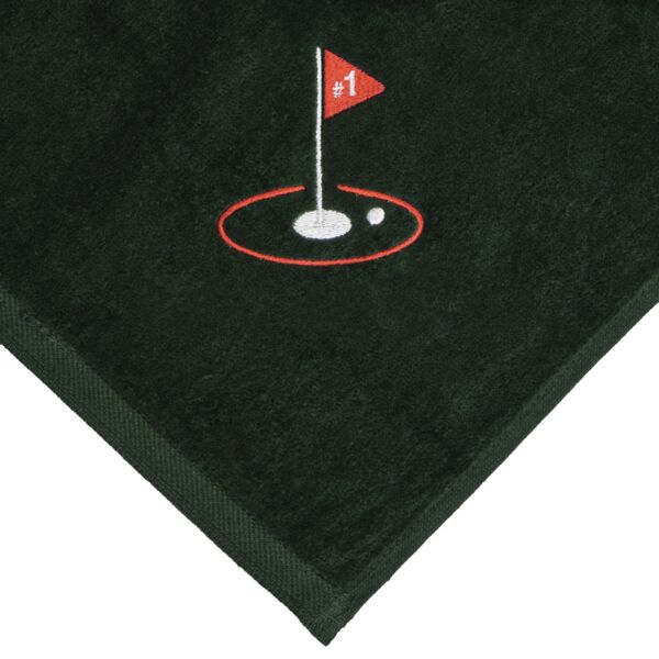 Red Flag #1 EMB Platinum Collection Golf Towel Thumbnail