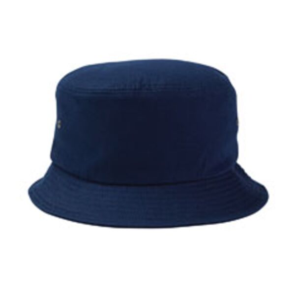 Embroidered Metal Eyelet Bucket Cap Thumbnail