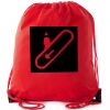 CA2505 Large Polyester Cinch Bag Thumbnail