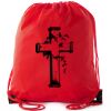 CA2505 Large Polyester Cinch Bag Thumbnail